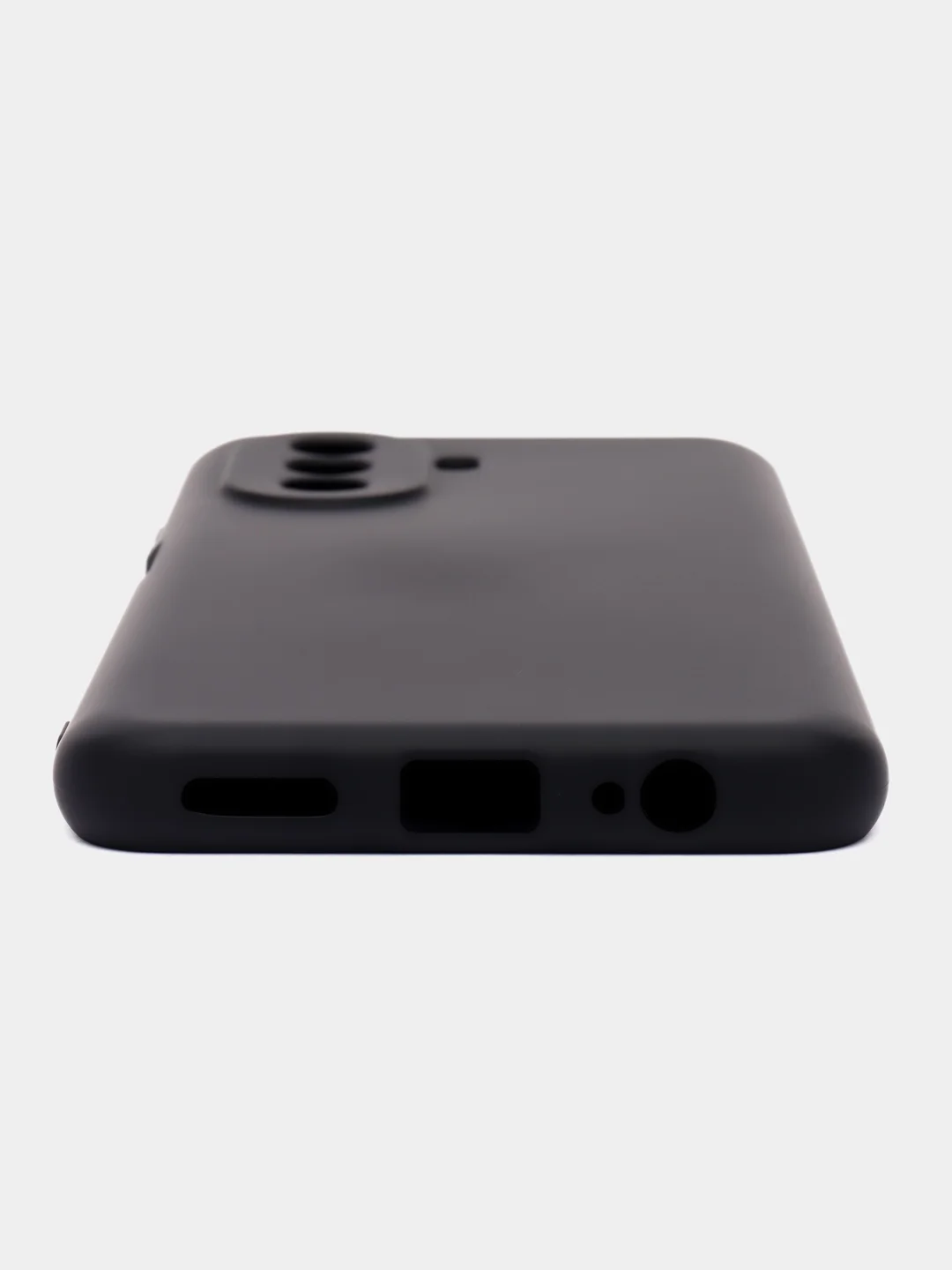 Черный чехол Huawei Nova Y70 (Хуавей Нова У70), силиконовый, Silicone Cover