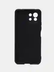 Черный чехол Mi 11 Lite, Xiaomi 11 Lite 5G NE, Ми 11 Лайт, Сяоми 11 Лайт 5G НЕ, силиконовый