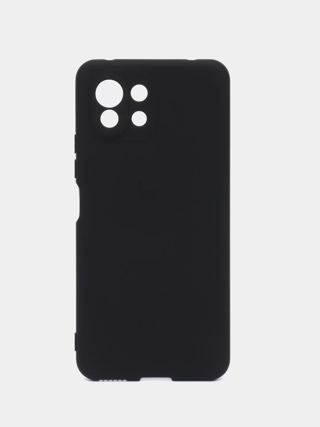 Черный чехол Mi 11 Lite, Xiaomi 11 Lite 5G NE, Ми 11 Лайт, Сяоми 11 Лайт 5G НЕ, силиконовый