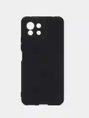 Черный чехол Mi 11 Lite, Xiaomi 11 Lite 5G NE, Ми 11 Лайт, Сяоми 11 Лайт 5G НЕ, силиконовый