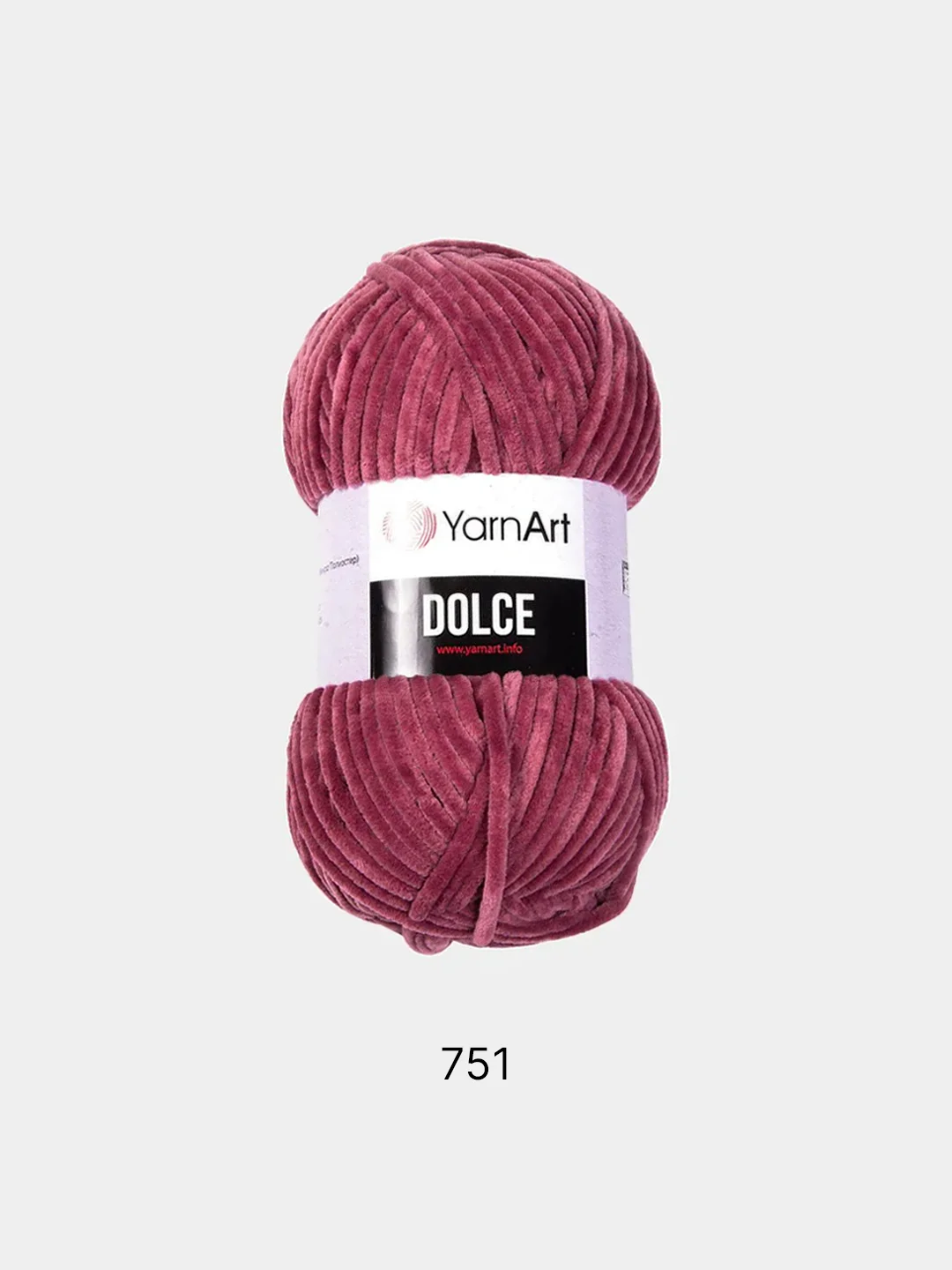 Фуксия пряжа плюшевая YarnArt Dolce