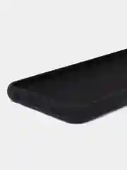 Черный чехол для Samsung Galaxy A23, силиконовый, закрытый низ, бархат внутри Silicone Cover