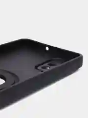 Угольный чехол Samsung Galaxy A51, Самсунг Галакси А51 силиконовый с кольцом iFace