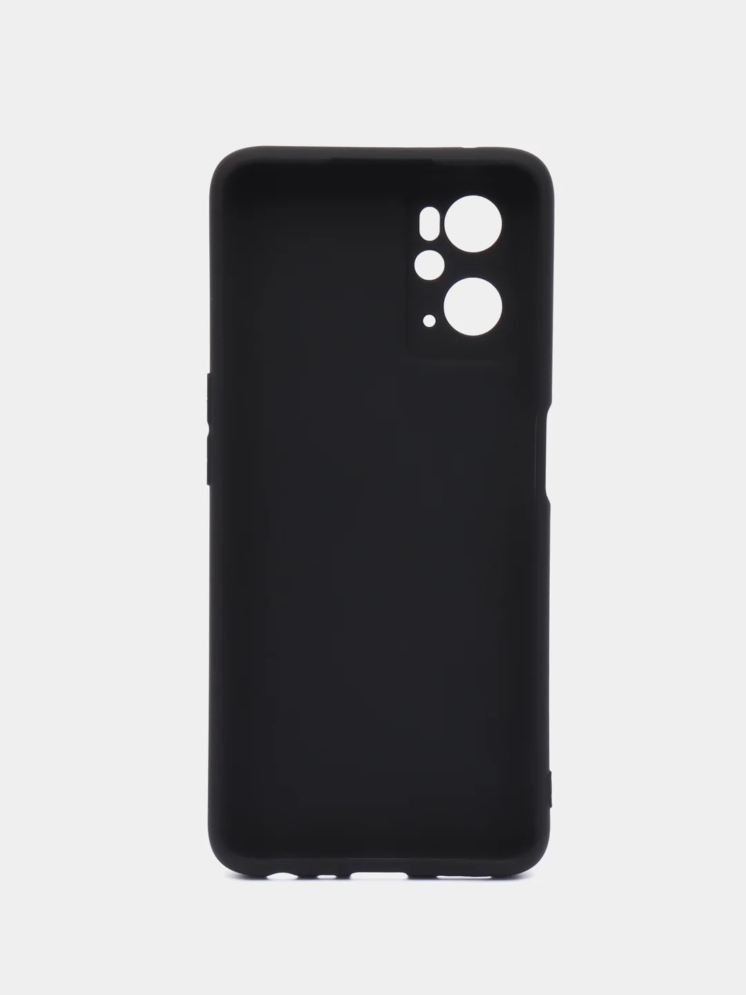 Угольный чехол Realme 9i / Oppo A96 4G / Реалми 9ай / Оппо А96 4G черный, силиконовый