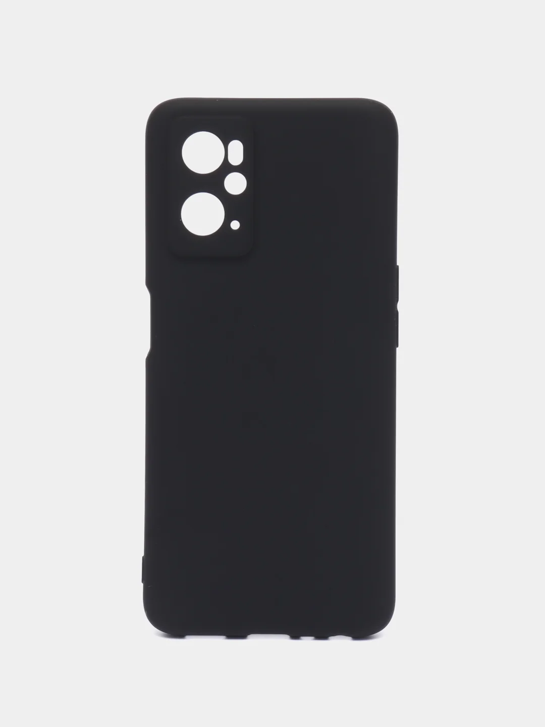 Черный чехол Realme 9i / Oppo A96 4G / Реалми 9ай / Оппо А96 4G черный, силиконовый