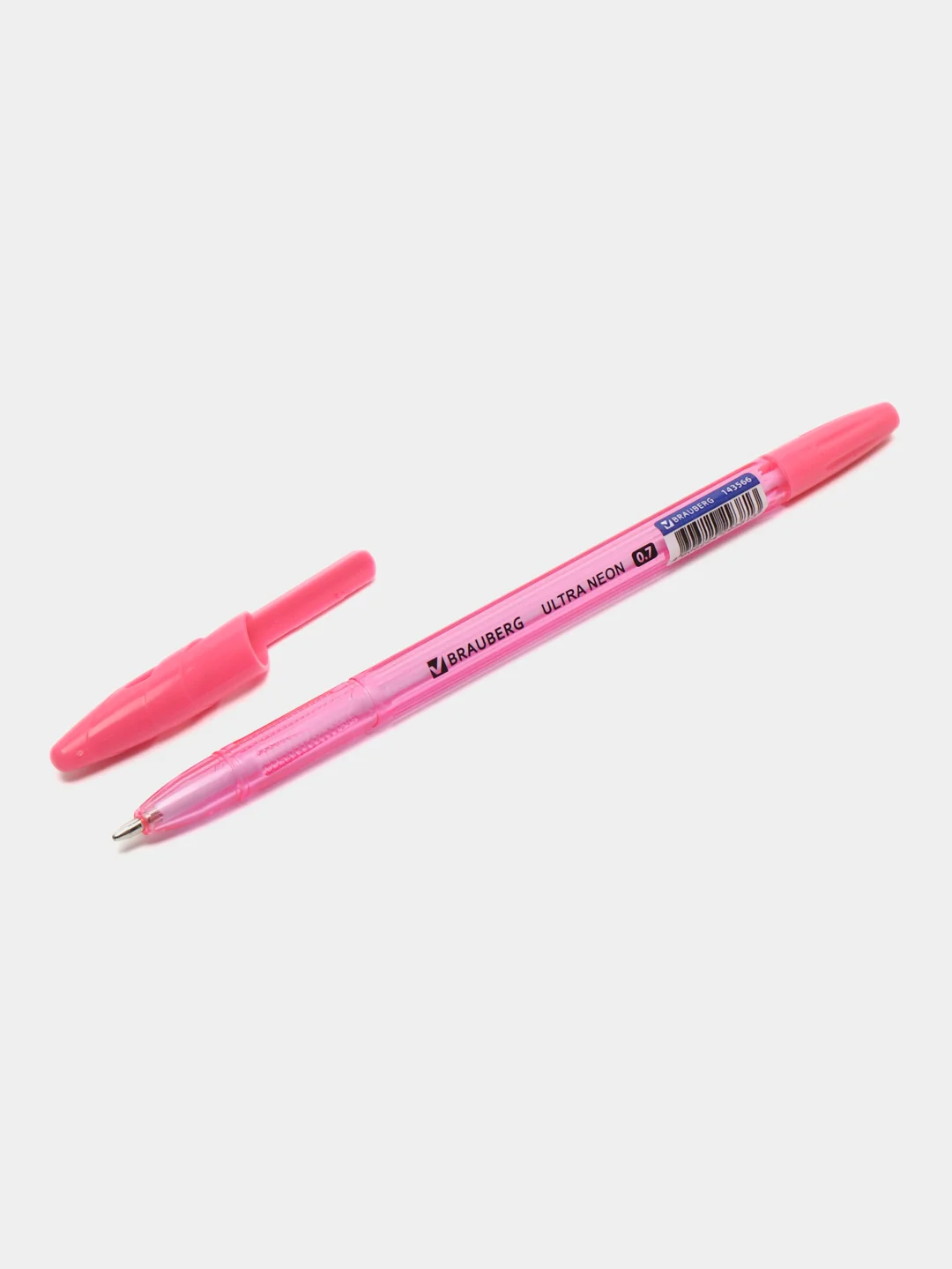 Розовый ручка шариковая ULTRA NEON, синяя, узел 0,7 мм / шариковая ручка / разные цвета
