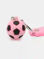 Кораллово-розовый брелок для рюкзака, сумки, ключей