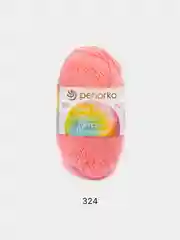 Кораллово-розовый пряжа Пехорка Детская Новинк 100% акрил 50г 200м