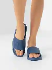 Синий сланцы мужские, сланцы женские IZI, размеры 36-45