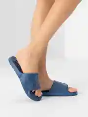 Синий сланцы мужские, сланцы женские IZI, размеры 36-45