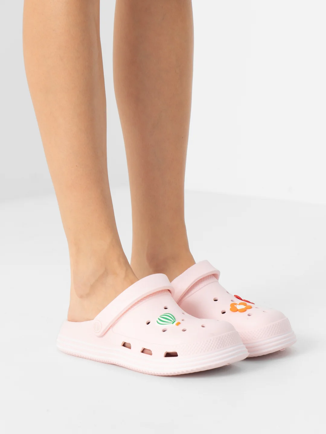 Розовый сабо женские IZI, размеры 36-40