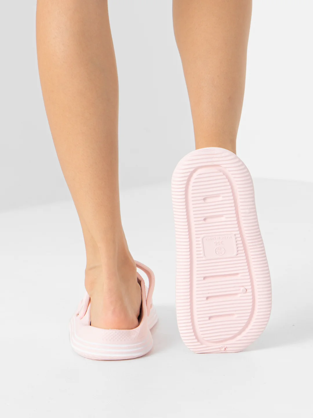 Розовый сабо женские IZI, размеры 36-40