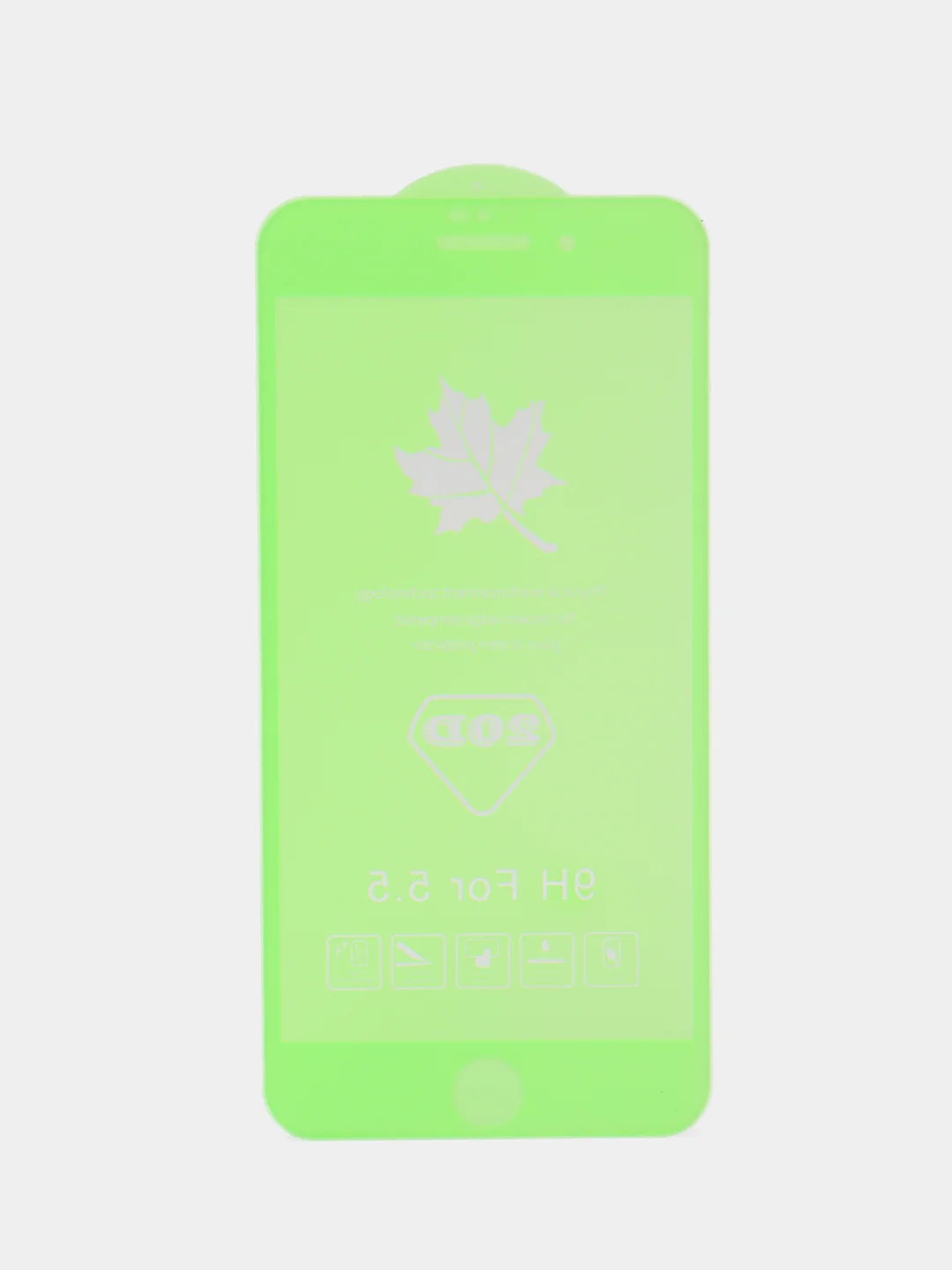 Белый защитное стекло 20D для iPhone 6/6s, 7/8, 7/8 Plus+, XS MAX, 12/12Pro, Max, mini, закаленное