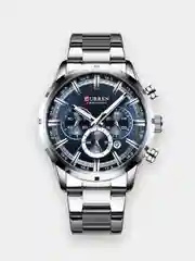 Синий наручные мужские часы Curren 8355