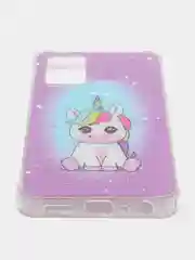 Аметистовый чехол для Realme 9i, Oppo A96 4G (Реалми Оппо), пластиковый, с рисунком и попсокетом