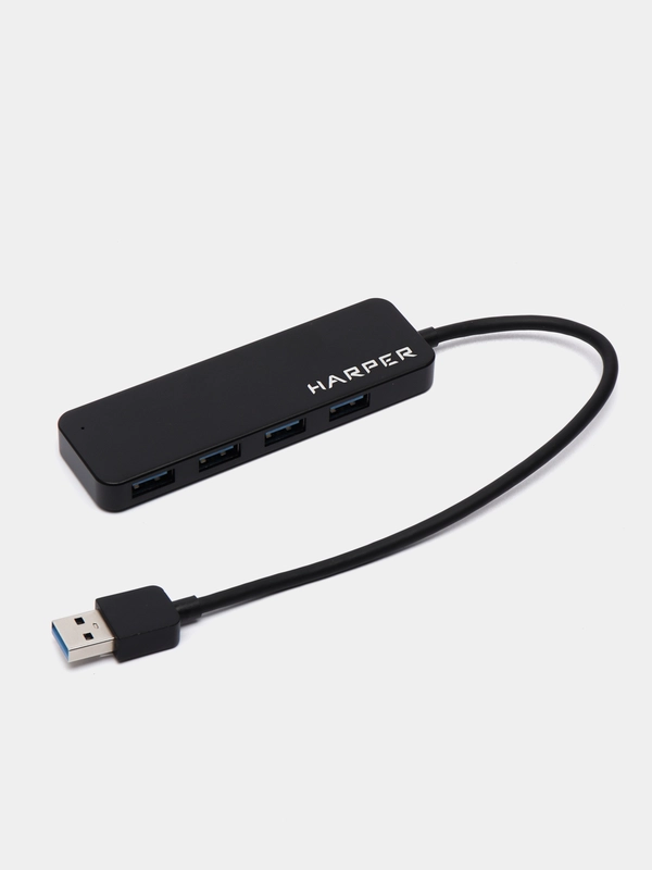 USB-концентратор HARPER HUB-04P, USB 3.0, Type-A x 4