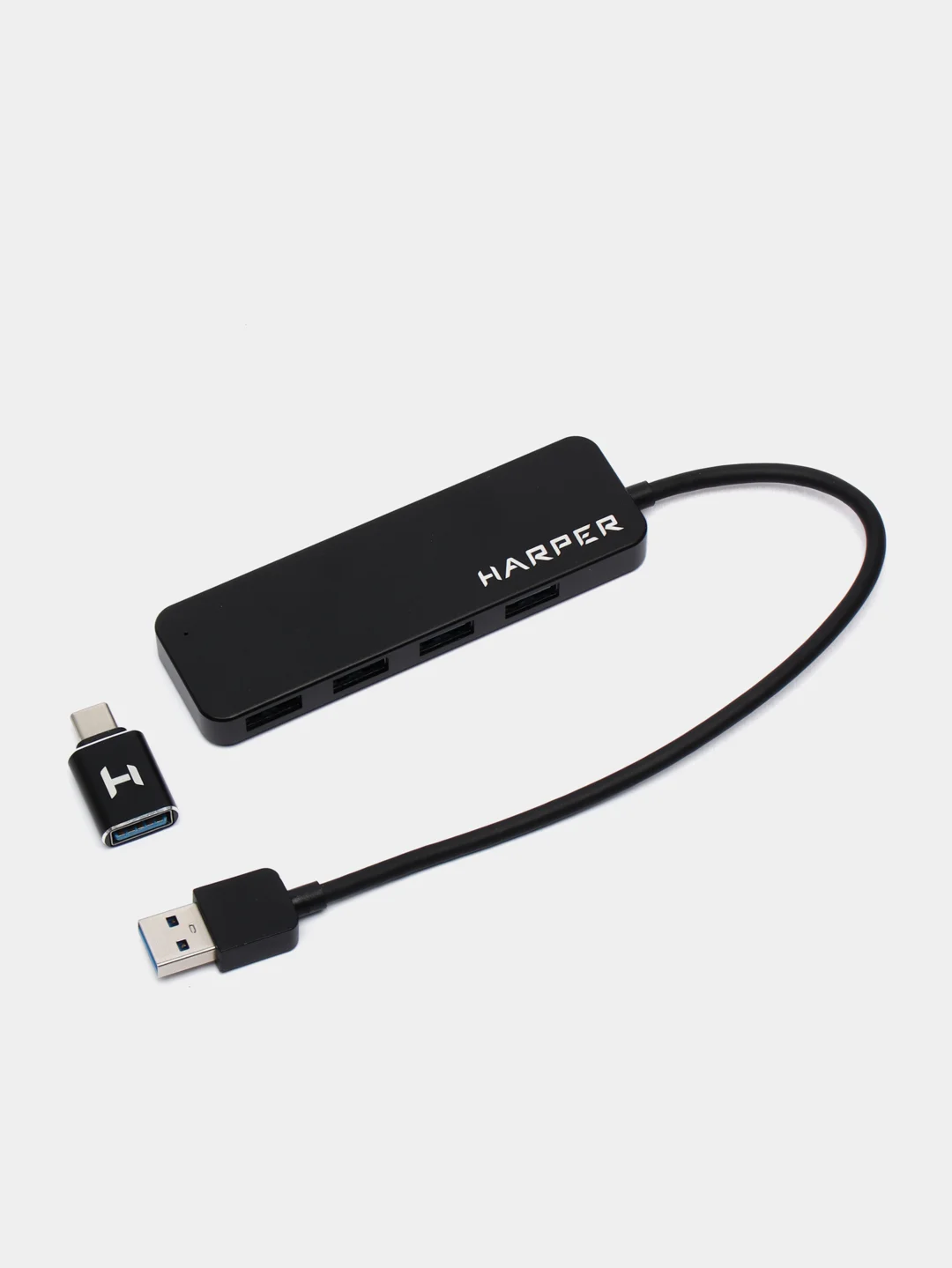 USB-концентратор Harper HUB-04M, USB 3.0, Type-A x 4