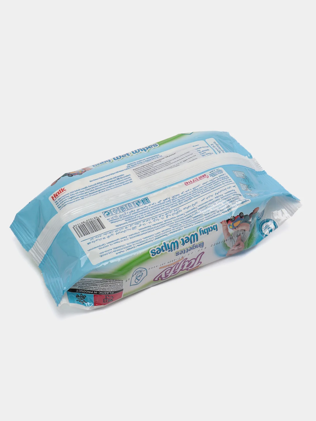 Детские влажные салфетки "Taffy premium", 72 штуки