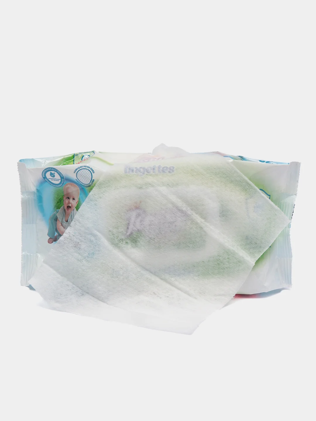 Детские влажные салфетки "Taffy premium", 72 штуки