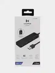 USB-концентратор Harper HUB-04MB, USB 3.0, Type-A x 4