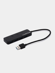 USB-концентратор Harper HUB-04MB, USB 3.0, Type-A x 4