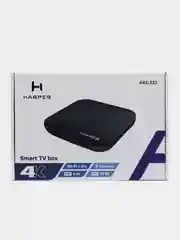 Smart TV приставка Harper ABX-332, черный
