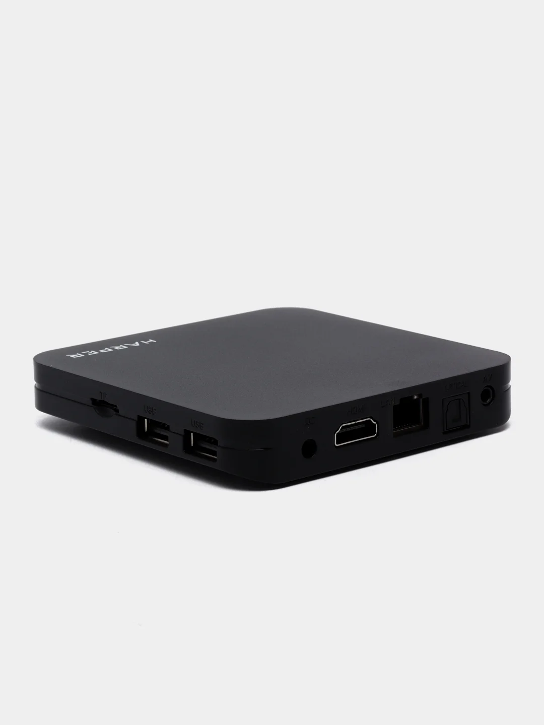 Медиаплеер HARPER ABX-105 Android 9.0, Smart TV, приставка для цифрового ТВ, черный