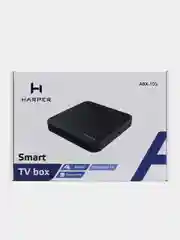 Медиаплеер HARPER ABX-105  Android 9.0, Smart TV, приставка для цифрового ТВ, черный