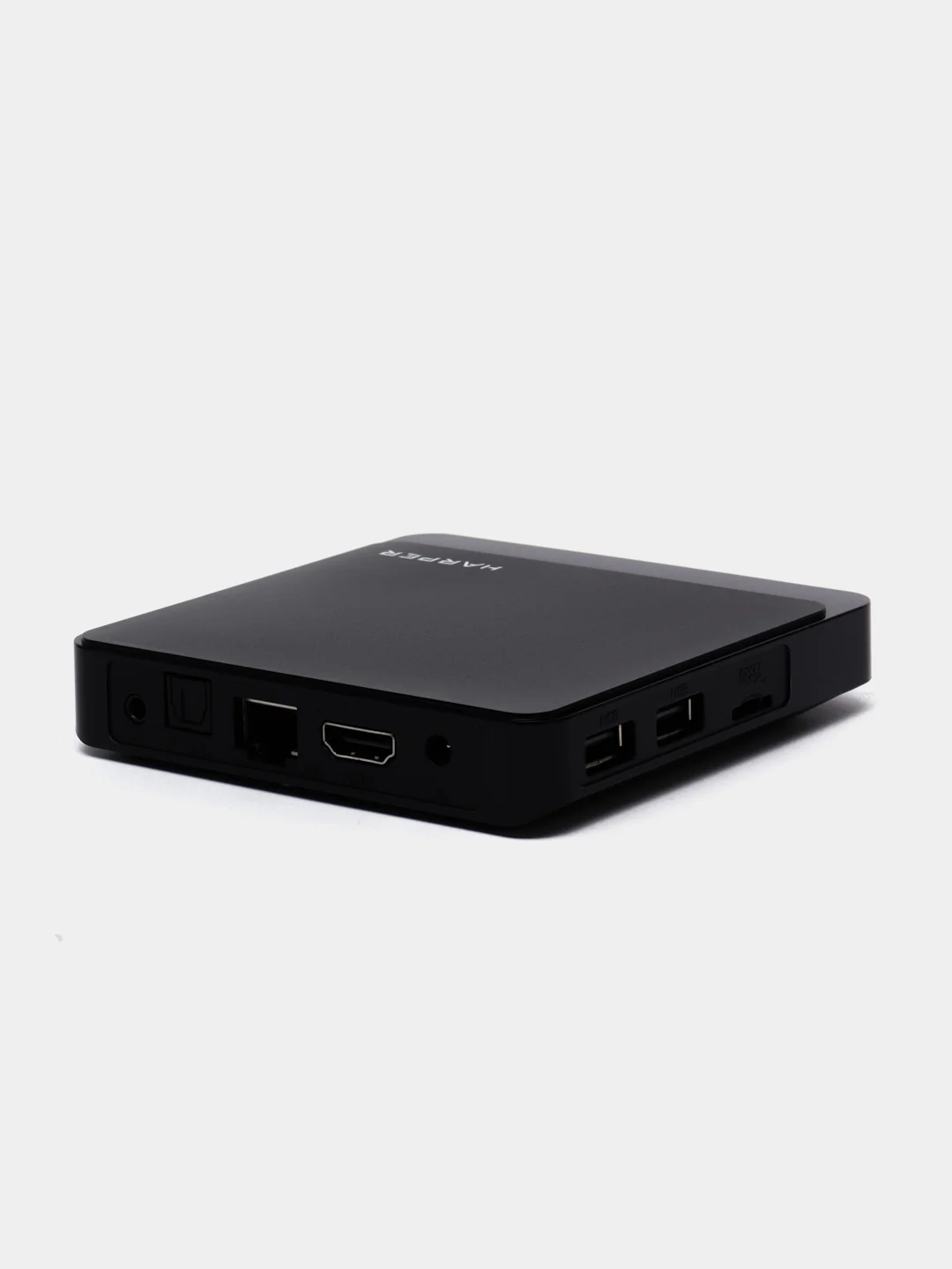 Медиаплеер HARPER ABX-235, Android 9.0 / Smart TV приставка для цифрового ТВ, черный