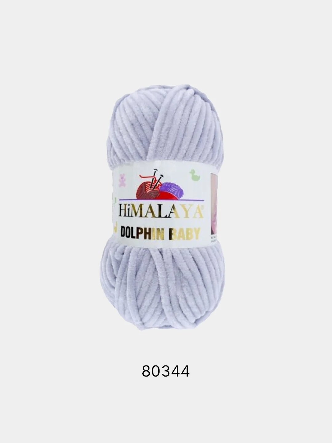 Лазурный шерсть Пряжа Himalaya Dolphin Baby 100% Полиэстер 100г 120м