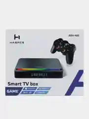 Медиаплеер Android Box Harper ABX-460, Smart TV, приставка с геймпадом в комплекте