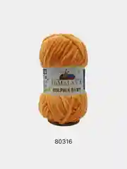 Оранжевый шерсть Пряжа Himalaya Dolphin Baby 100% Полиэстер 100г 120м