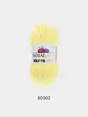 Желтый шерсть Пряжа Himalaya Dolphin Baby 100% Полиэстер 100г 120м