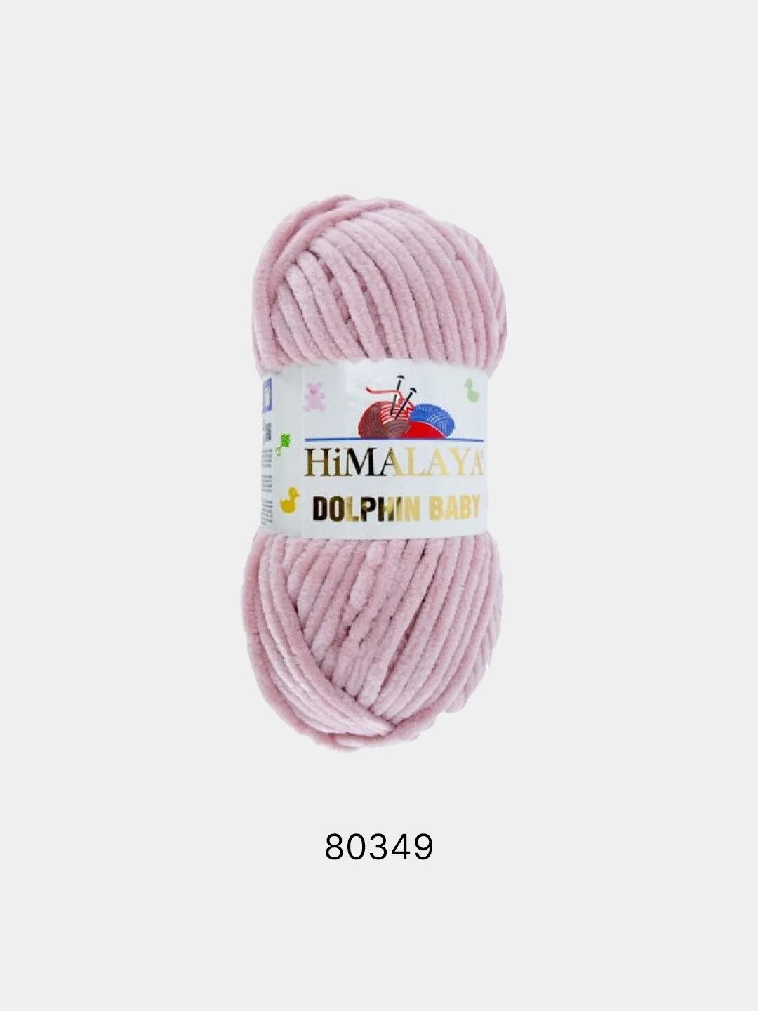 Коралловый шерсть Пряжа Himalaya Dolphin Baby 100% Полиэстер 100г 120м