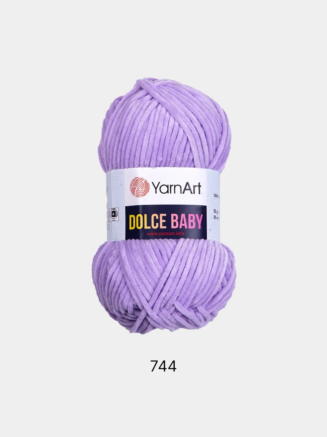 Плюшевая пряжа Yarnart Dolce baby,50гр,85м