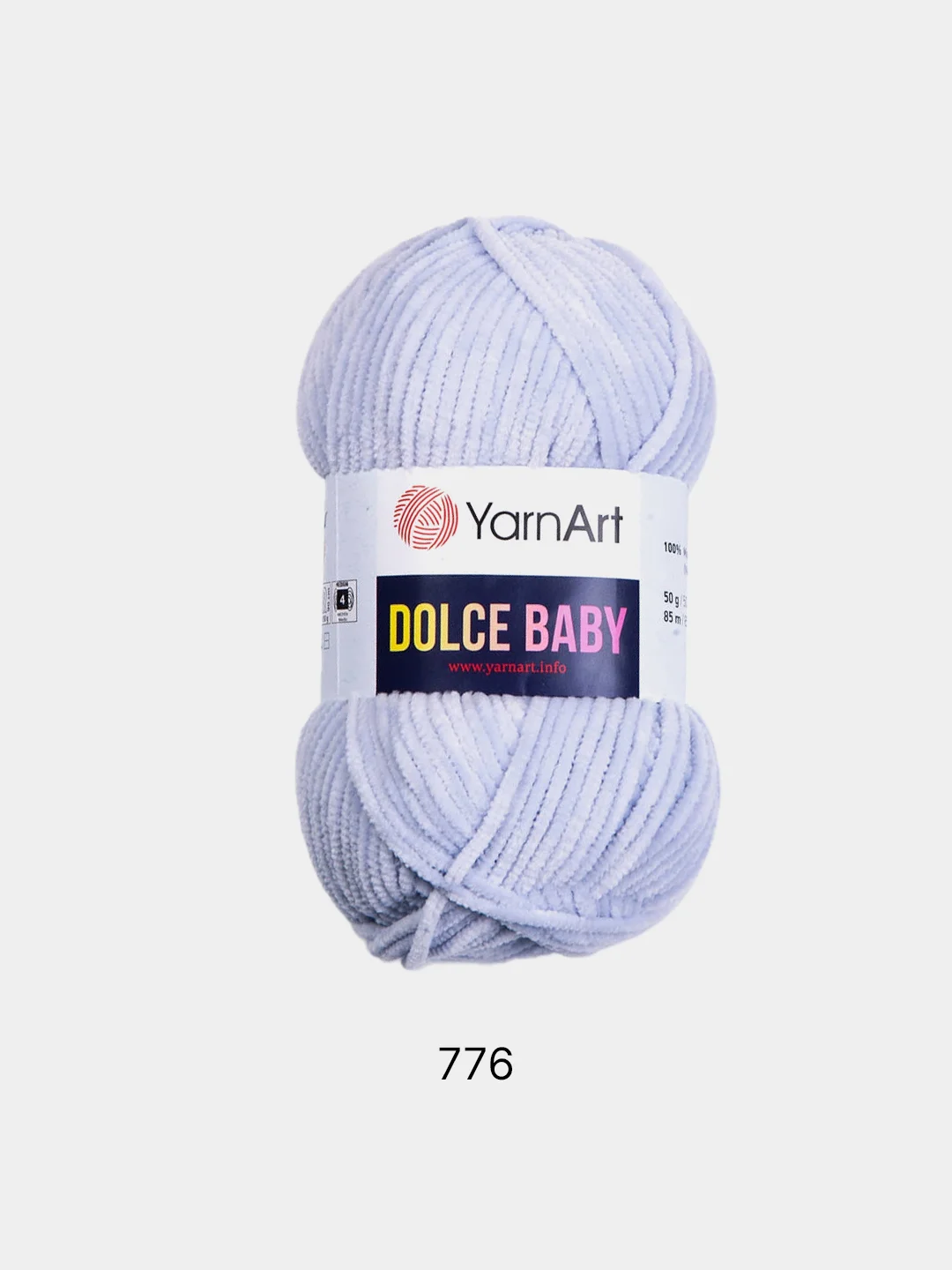 Плюшевая пряжа Yarnart Dolce baby,50гр,85м