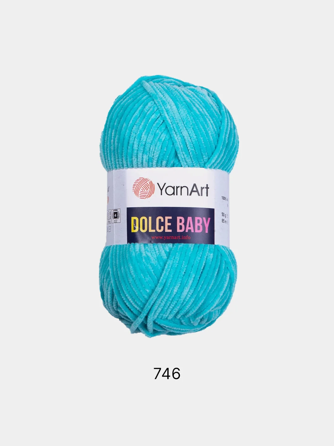 Плюшевая пряжа Yarnart Dolce baby,50гр,85м