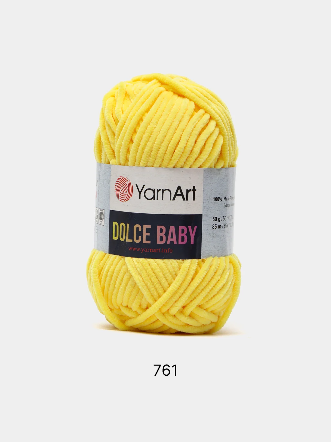 Плюшевая пряжа Yarnart Dolce baby,50гр,85м