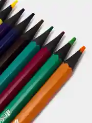 Цветные карандаши Pensing, 12 цветов