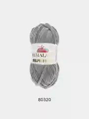 Серый шерсть Пряжа Himalaya Dolphin Baby 100% Полиэстер 100г 120м