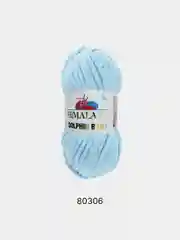 Голубой шерсть Пряжа Himalaya Dolphin Baby 100% Полиэстер 100г 120м