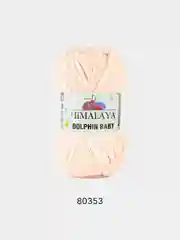 Лавандовый шерсть Пряжа Himalaya Dolphin Baby 100% Полиэстер 100г 120м