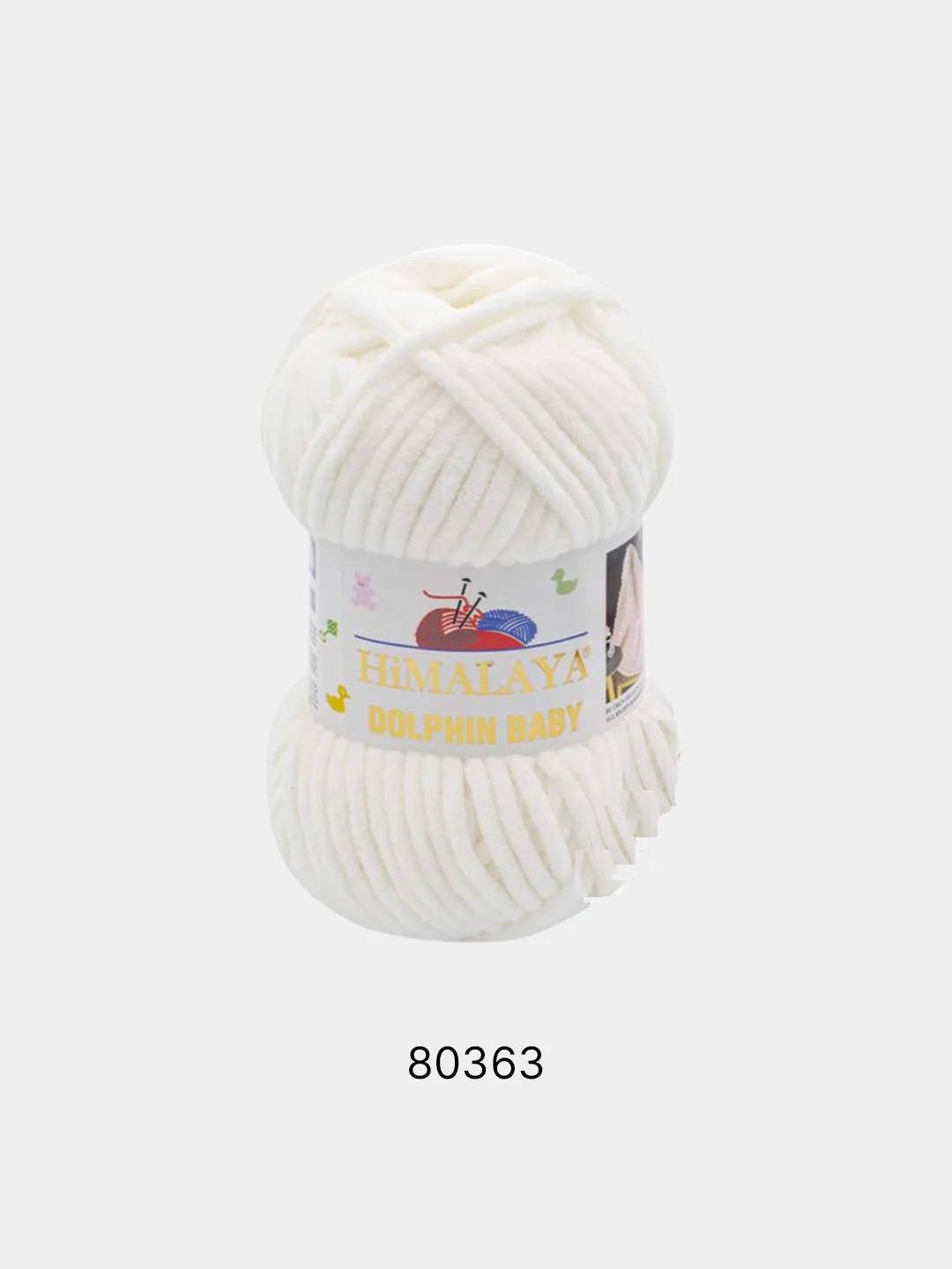Прозрачный шерсть Пряжа Himalaya Dolphin Baby 100% Полиэстер 100г 120м