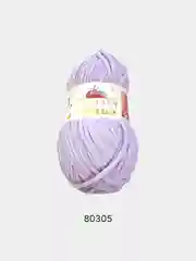 Аметистовый шерсть Пряжа Himalaya Dolphin Baby 100% Полиэстер 100г 120м