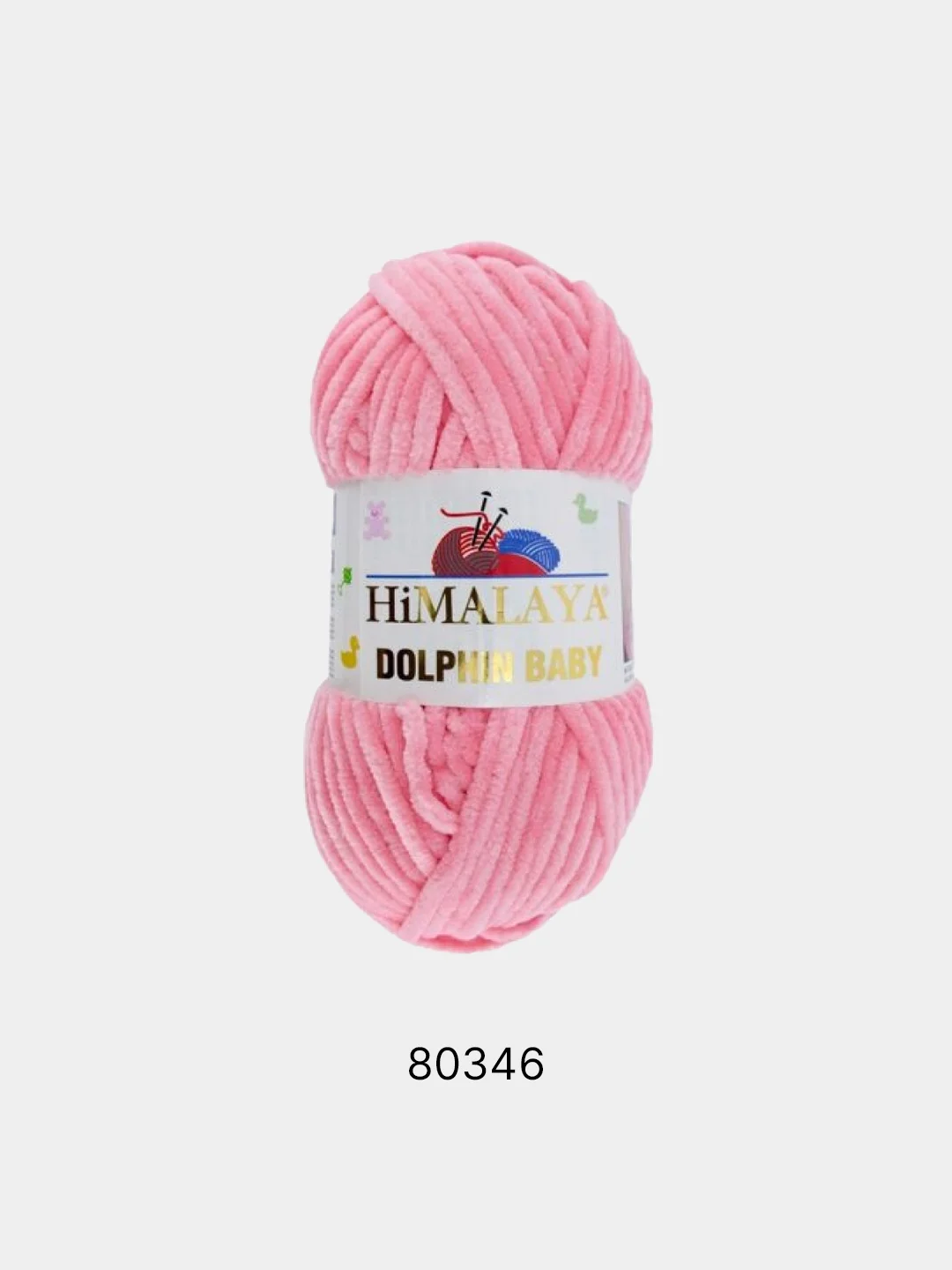 Сиреневый шерсть Пряжа Himalaya Dolphin Baby 100% Полиэстер 100г 120м