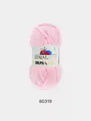 Розовый шерсть Пряжа Himalaya Dolphin Baby 100% Полиэстер 100г 120м
