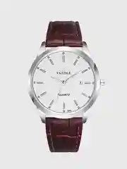 Оливковый мужские часы Yazole 308 в подарочной коробке-шкатулке