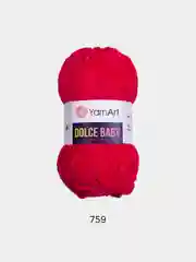 Фуксия пряжа плюшевая YarnArt Dolce Baby, 50 г, 85 м