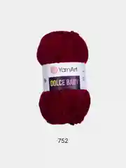 Марсала пряжа плюшевая YarnArt Dolce Baby, 50 г, 85 м