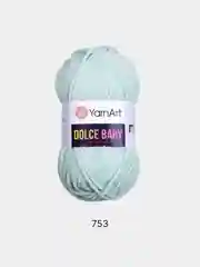 Мятный пряжа плюшевая YarnArt Dolce Baby, 50 г, 85 м